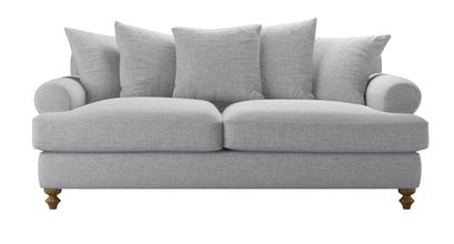 Teddy 3 Seat Sofa Bed in Frost Highland Tweed