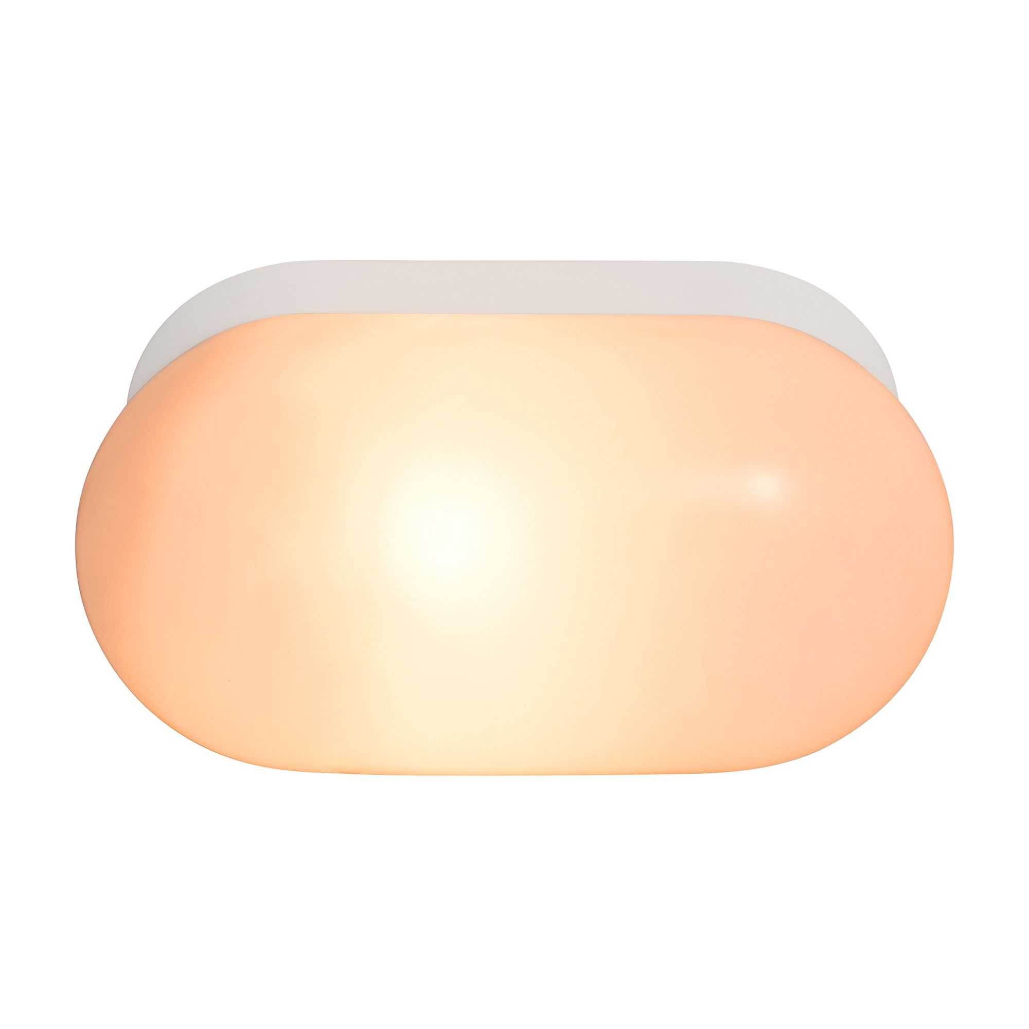 Nordlux Modern Indoor Wall Light White Plastic E27 Bathroom Safe - Mains Powered, IP44
