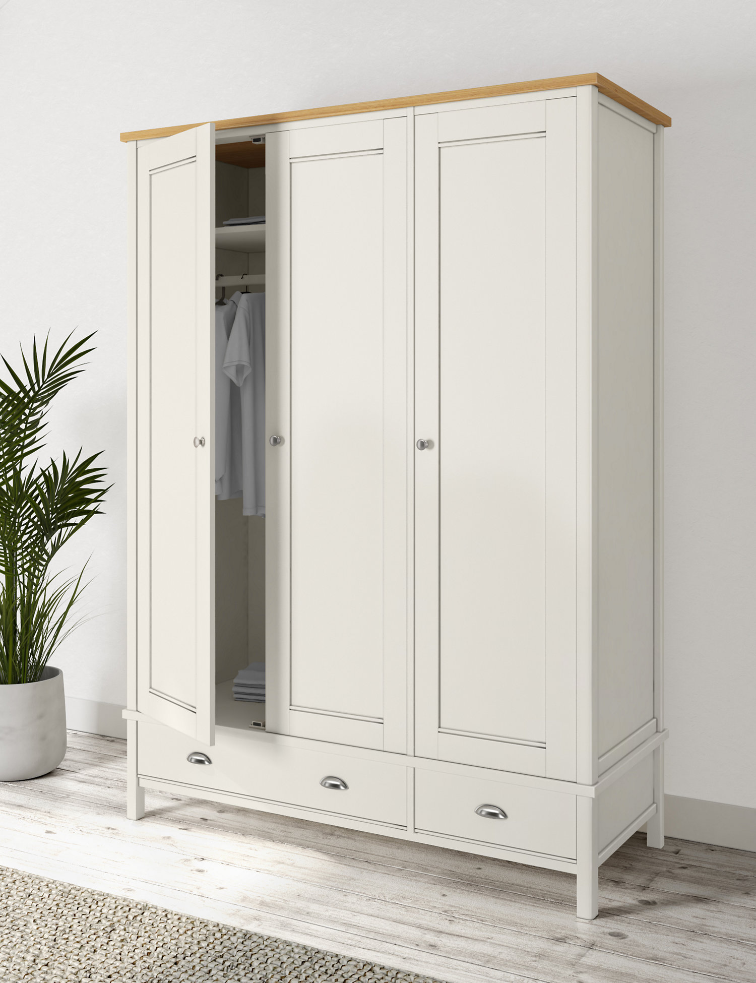 M&S Padstow Triple Wardrobe