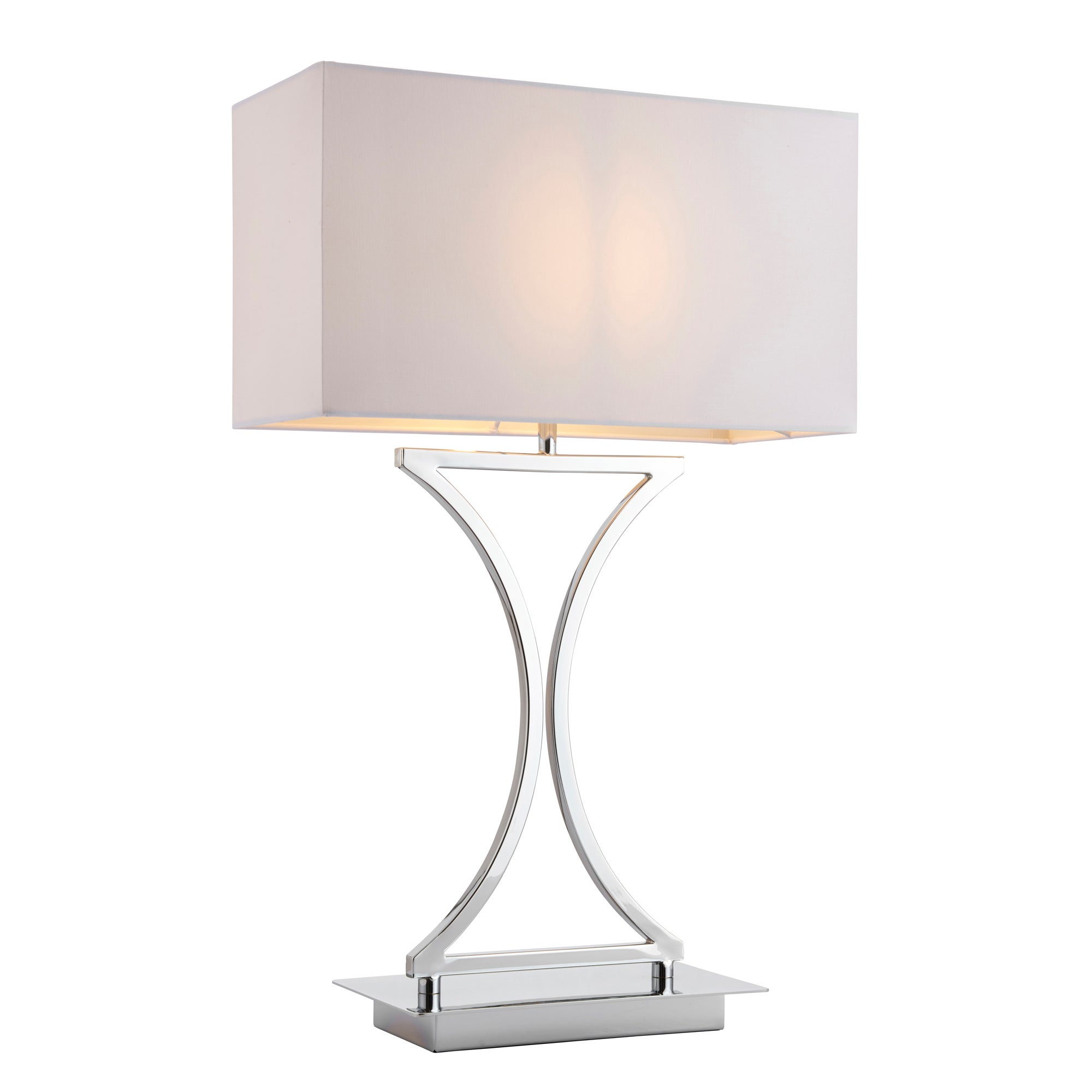 Vogue Epalle Table Lamp Chrome Chrome