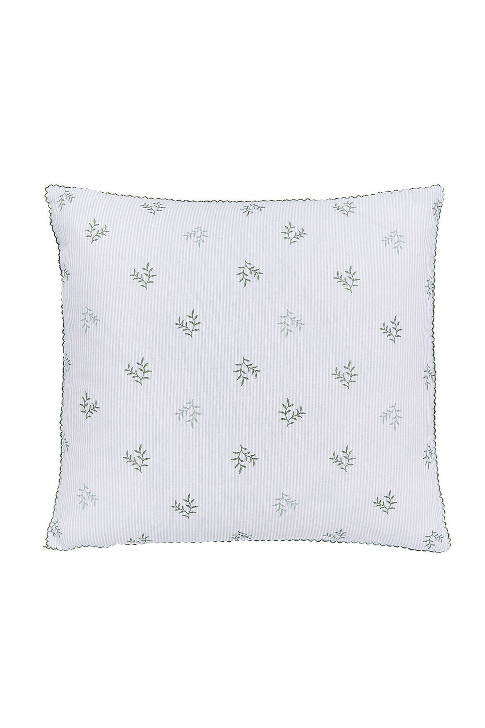 Murmur 'Thalia' Cotton Cushion in Green