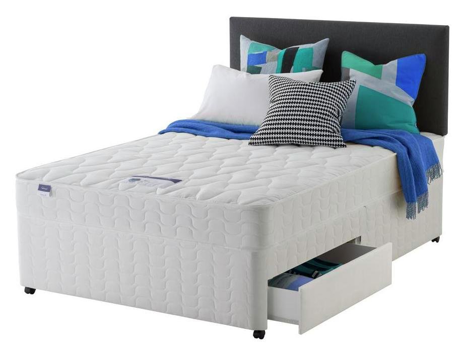 Silentnight Travis Miracoil 2 Drawer Divan - Double