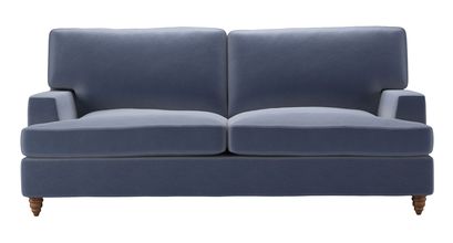 Isla 2.5 Seat Sofabed in Sapphire Smart Velvet - sofa.com