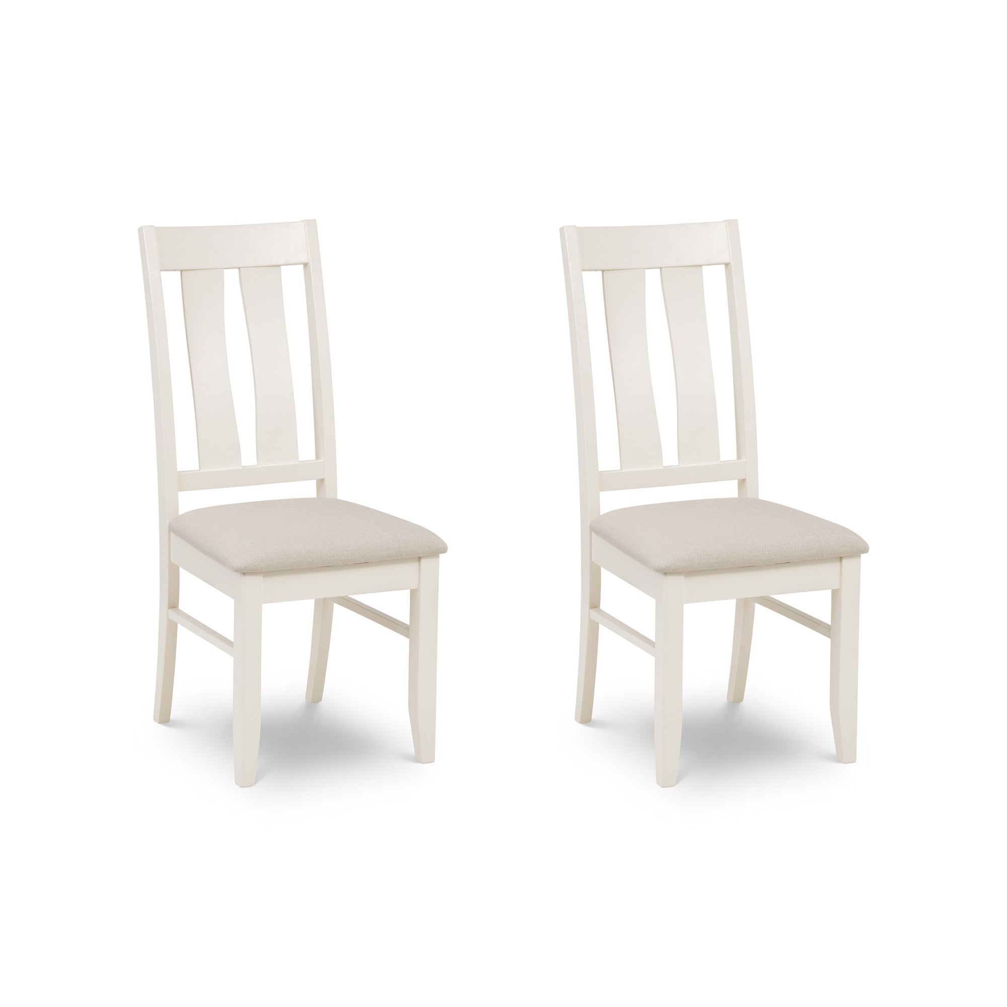Pembroke Set of 2 Dining Chairs White Cream