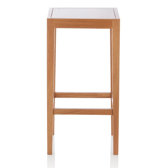 Proctor Wooden Bar Stool Square In Oak