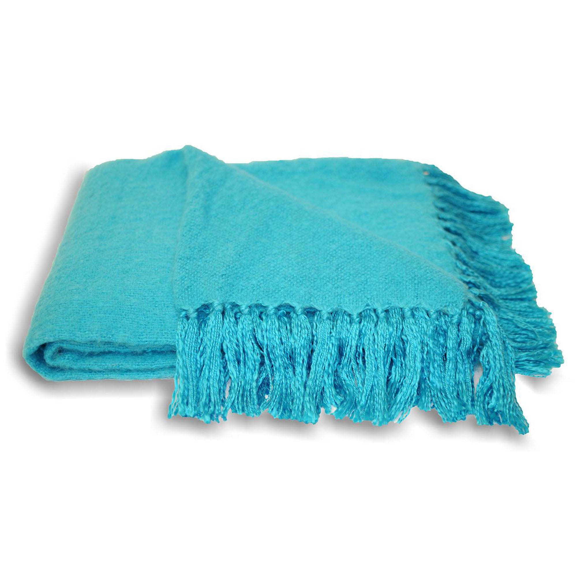 Chiltern 127x180cm Throw Kingfisher (Blue)