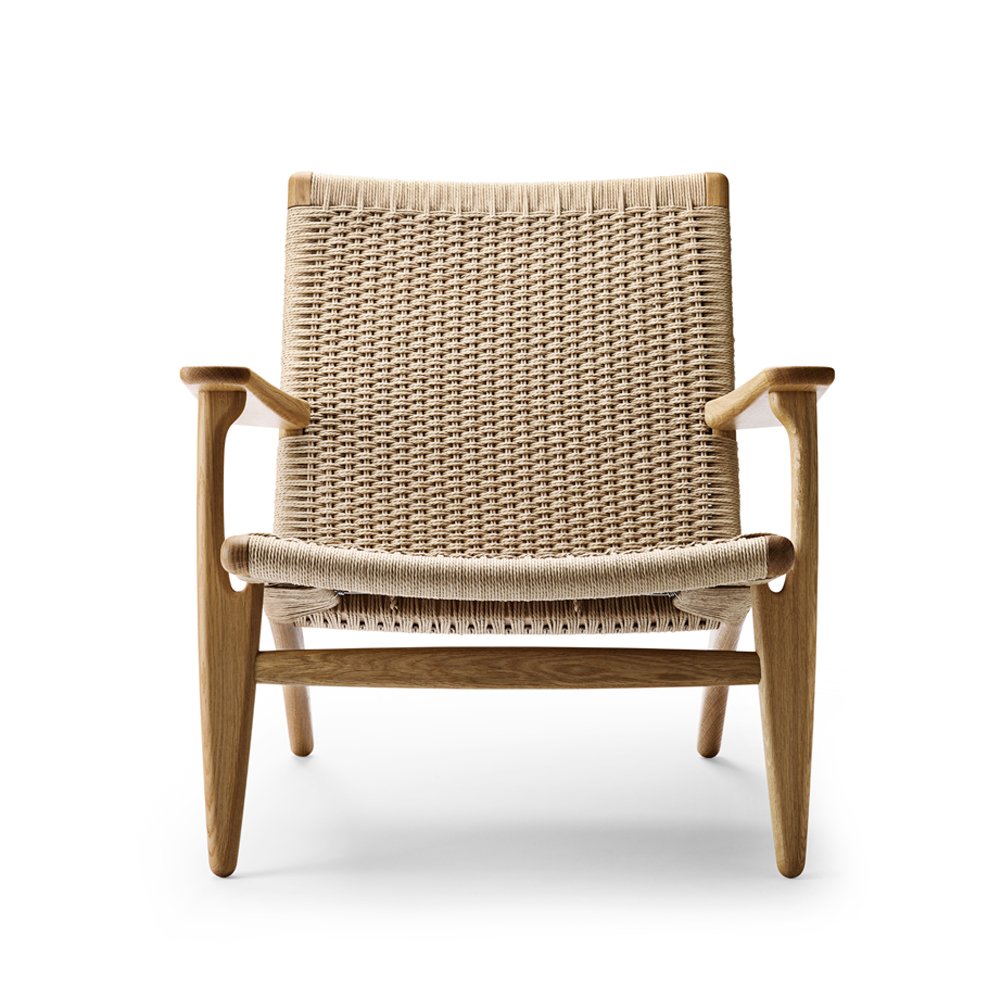 Carl Hansen & Søn CH25 armchair Oak Oil / Natural cord