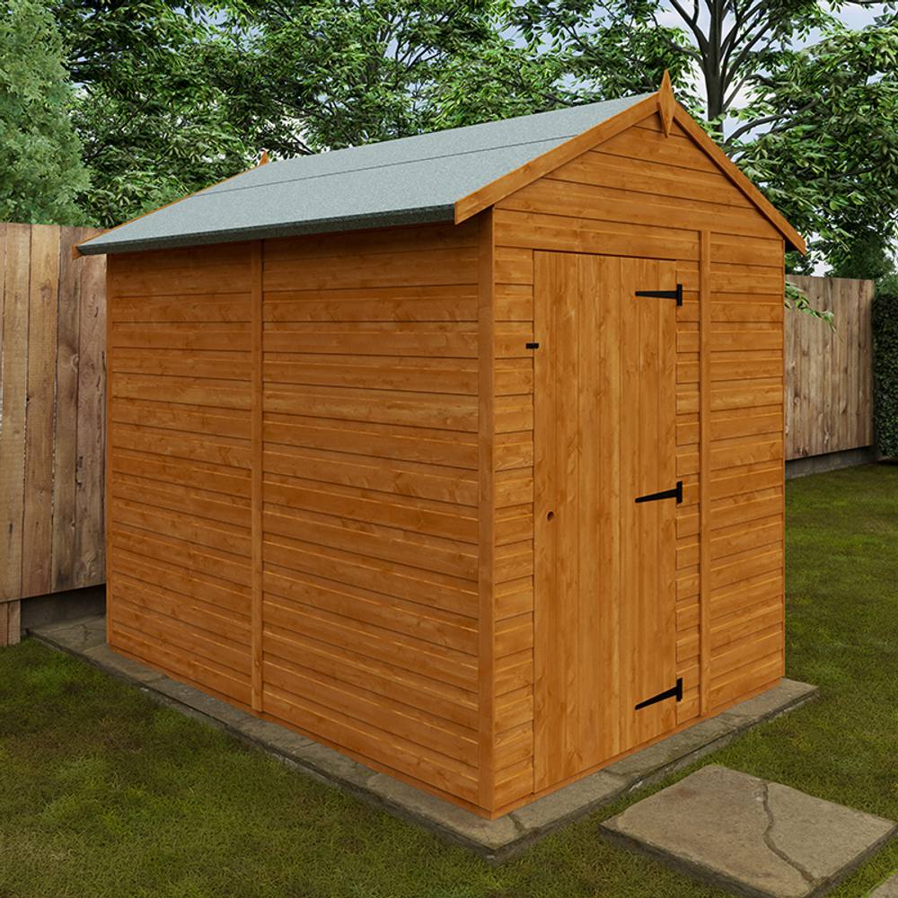 Buttercup Farm 8 x 6 Feet Flex Apex Windowless 12mm Flex - L238.8 x W175 x H213.5 cm in Burnt Orange 5
