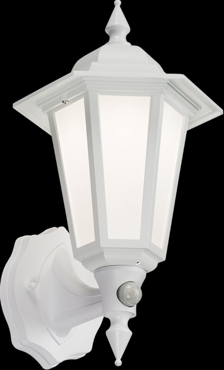 Netlighting LED Wall Lantern with Photocell Sensor White 230V IP54 8W