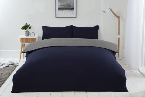 New Edge Blinds Brights Reversible Duvet in Blue