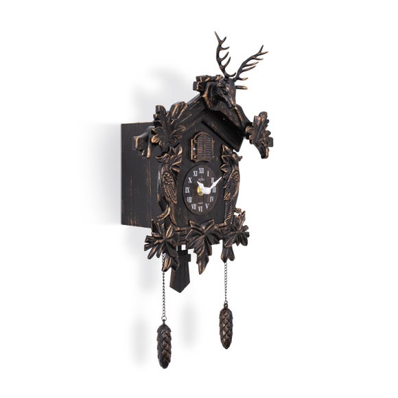 Acctim Lindau Bronze Cuckoo Wall Clock 6