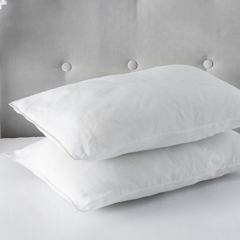 Snug City Superbounce Hollowfibre 6 Pack Pillow Polycotton Cover in White
