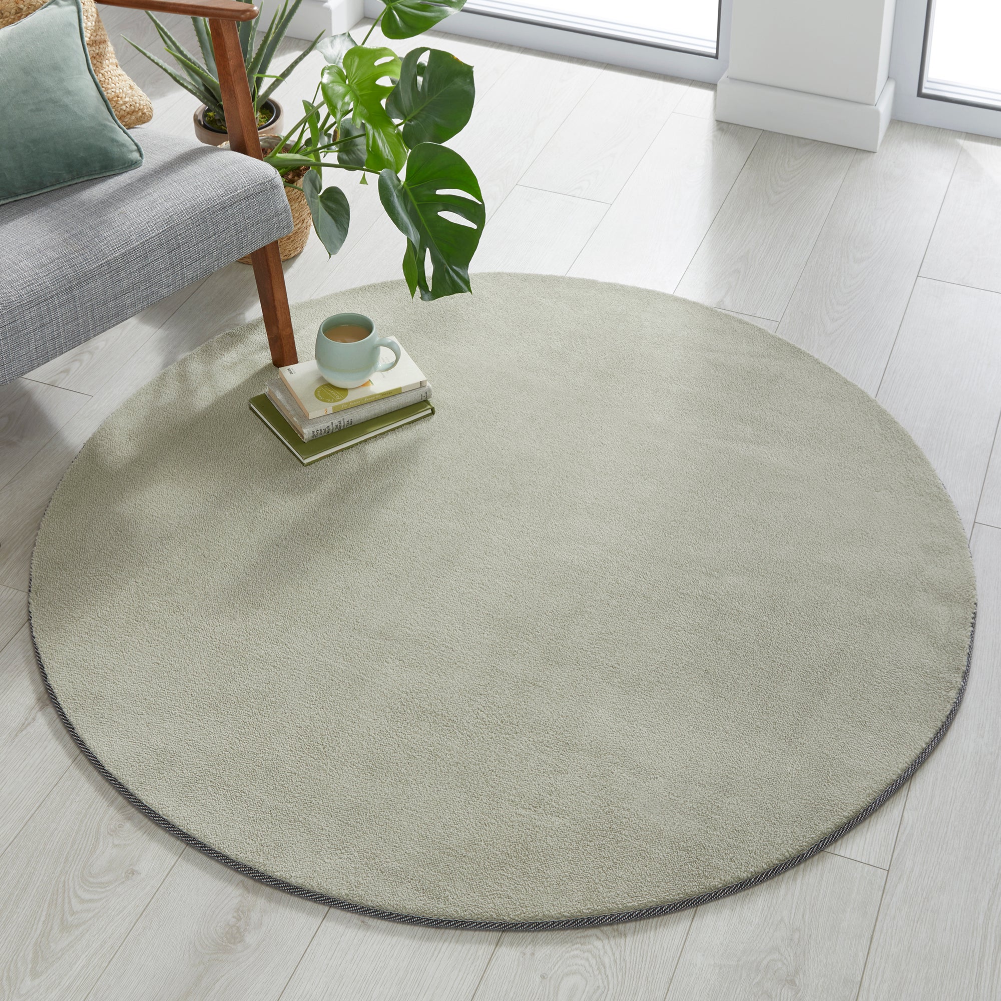 Cleo Circle Rug Cleo Dried Sage