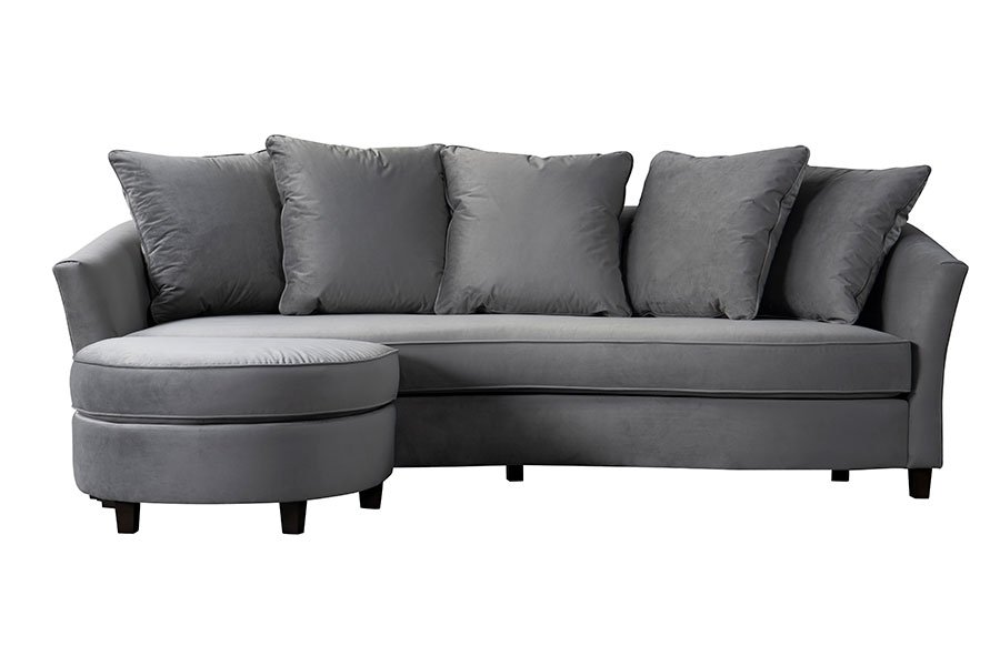 Morgan Three Seat Corner Sofa - Dove Grey