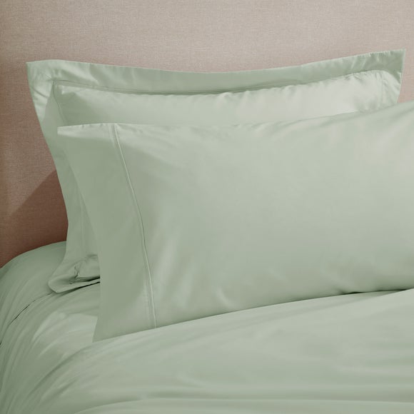 Dorma Crisp & Fresh 400 Thread Count 100% Cotton Percale Kingsize Standard Pillowcase