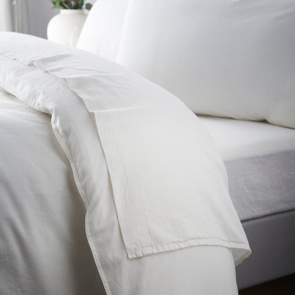 Cotton Linen Flat Sheet