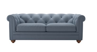 Patrick 2.5 Seat Sofabed in Loch Brushed Linen Cotton - sofa.com