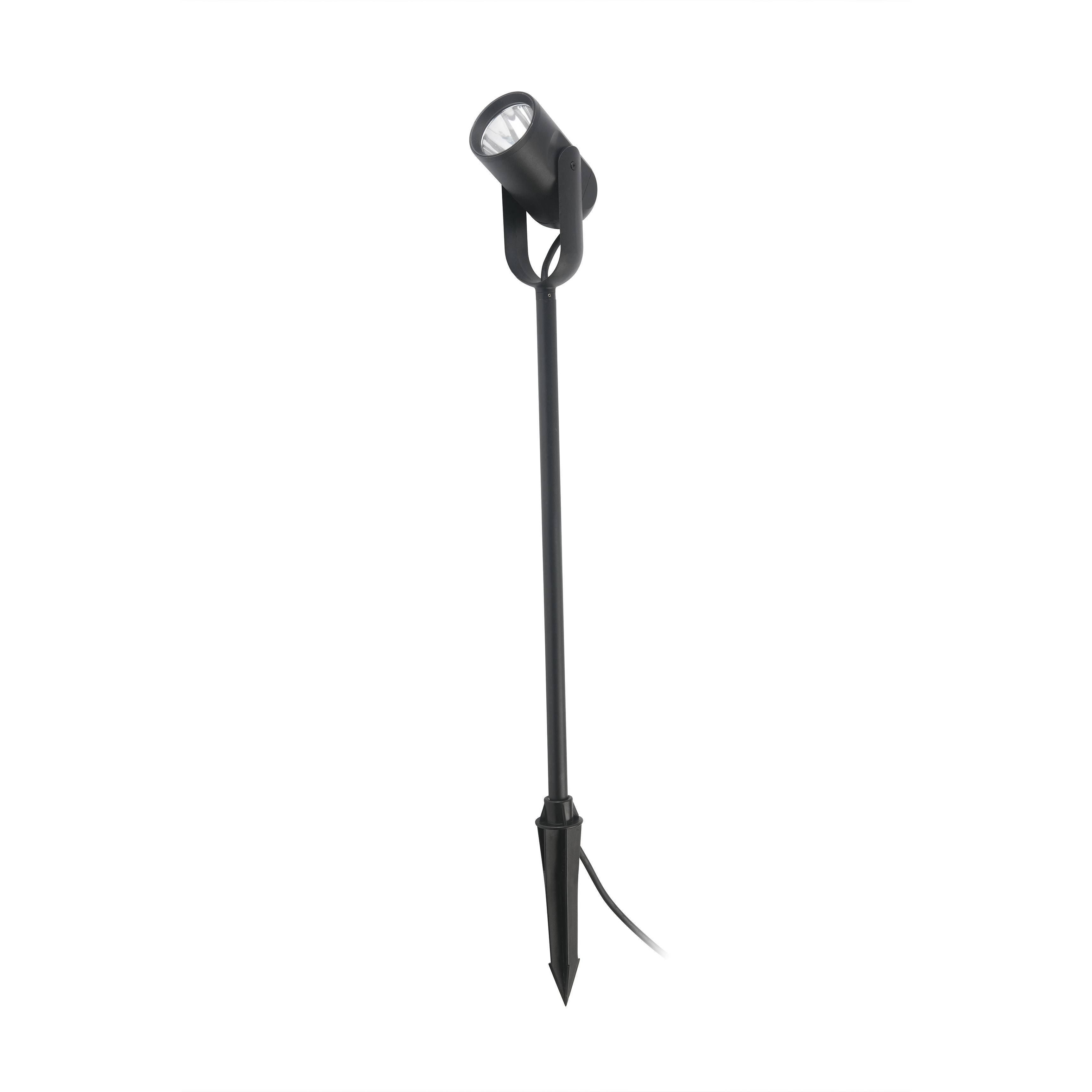 Netlighting Slot Outdoor LED Spike Light Black H50 14W 3000K IP65