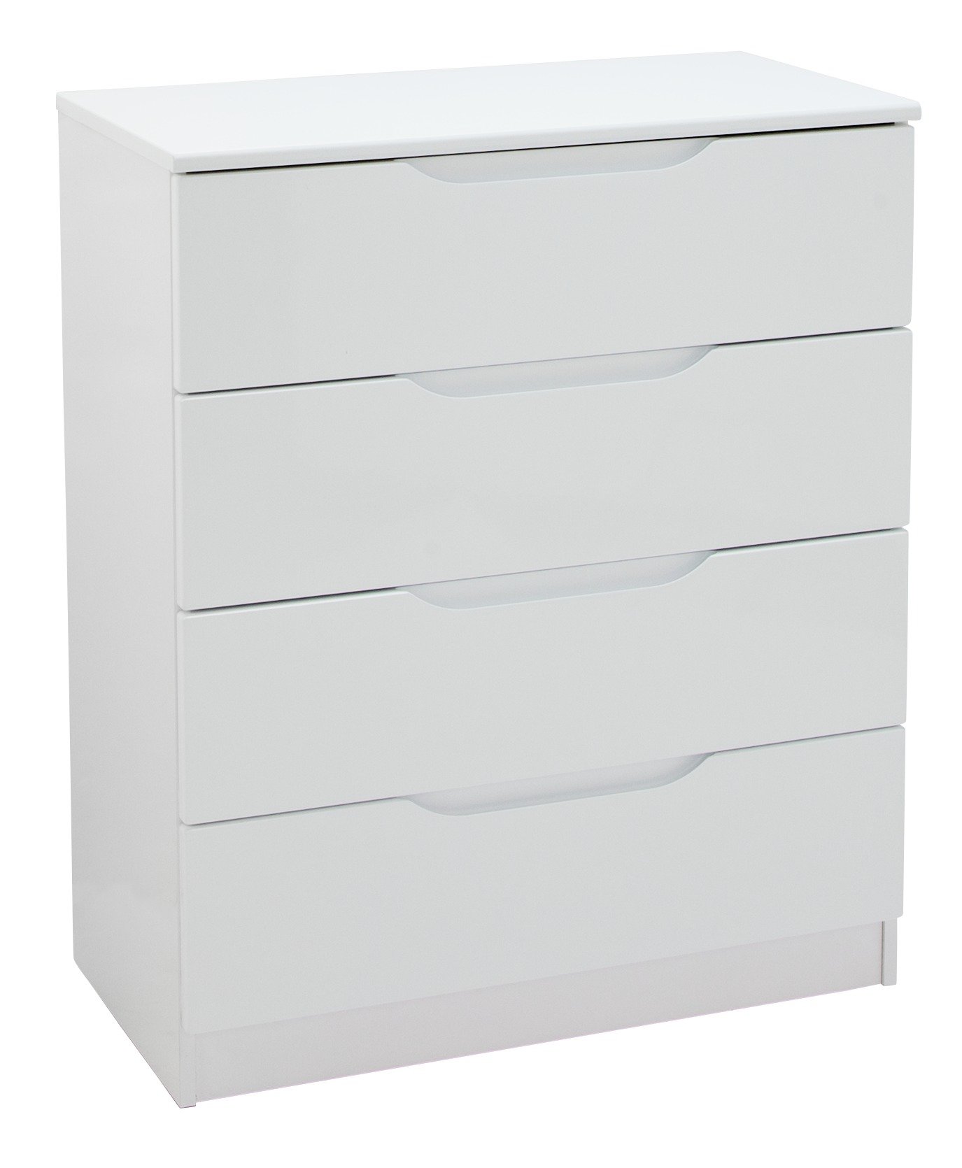 Legato 4 Drawer Chest - White Gloss