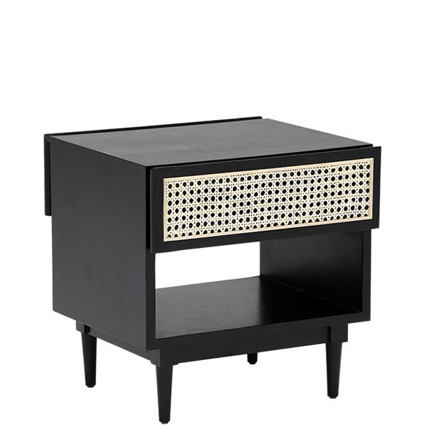Hague Lamp Table  Black
