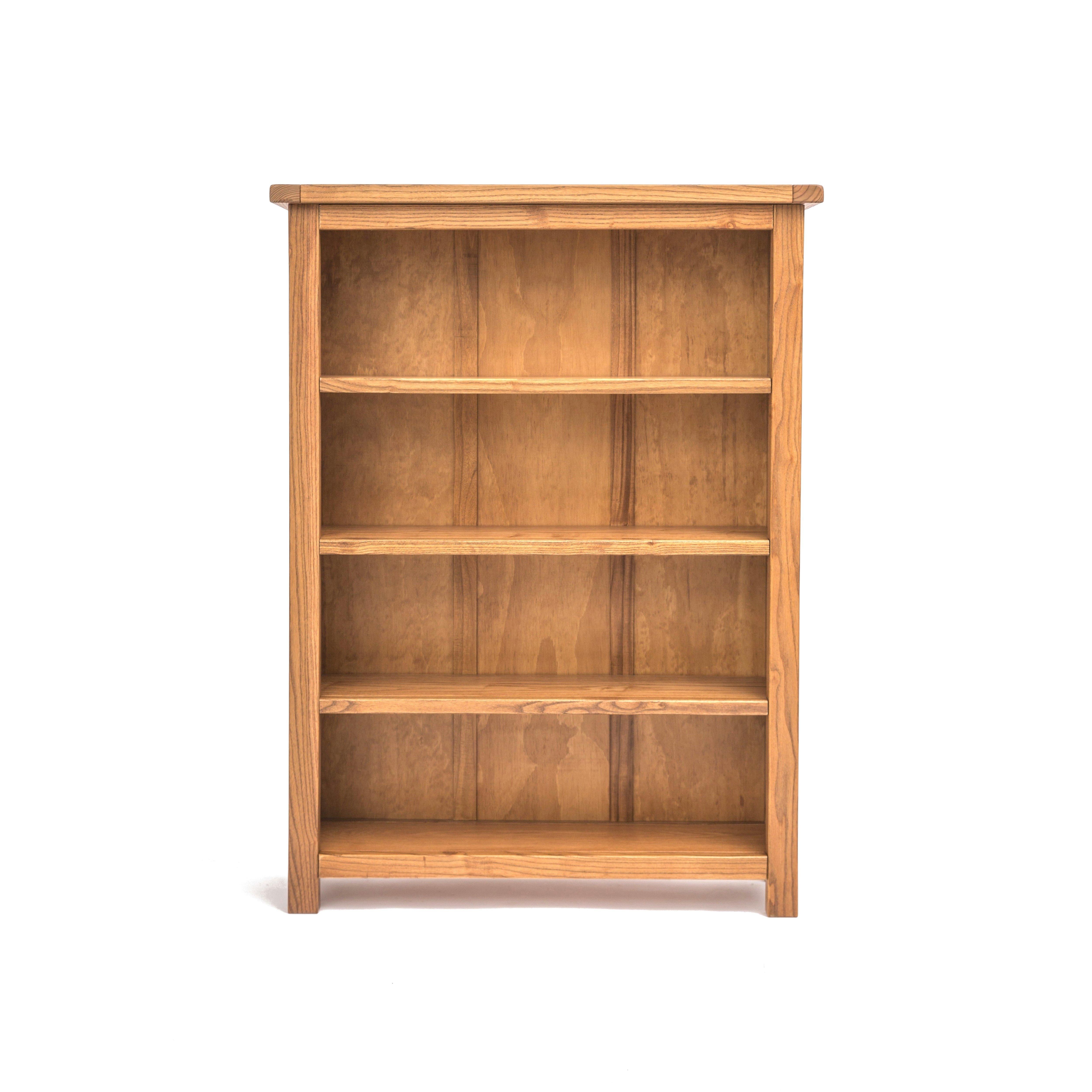 Cabinet Bits Bookcase 120x90x25cm in Light Brown