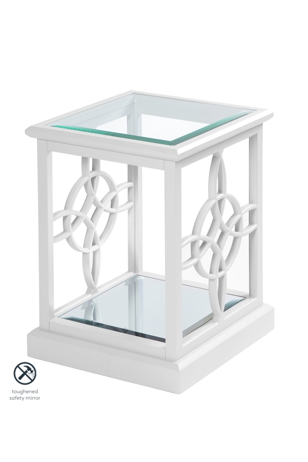 Etienne Grey Side Table