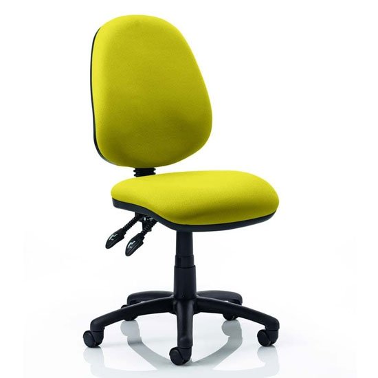 Luna II Office Chair In Senna Yellow