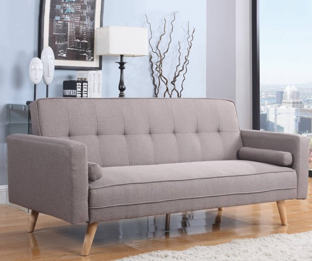 Ethan Grey Fabric Sofa Bed
