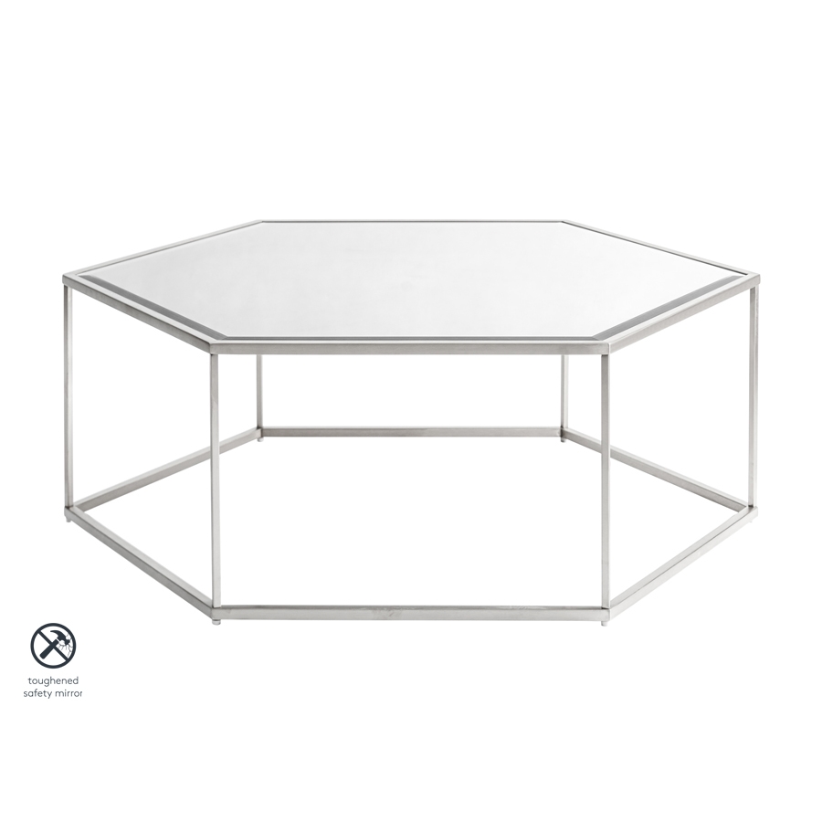 Alveare Silver Coffee Table