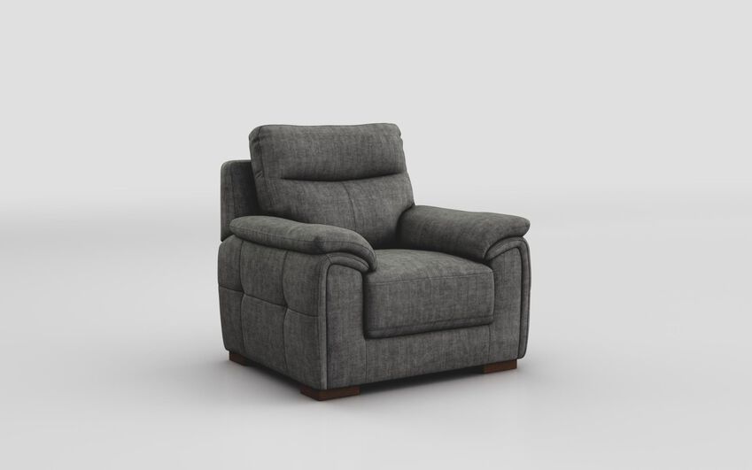 Black Fabric Cosina Armchair