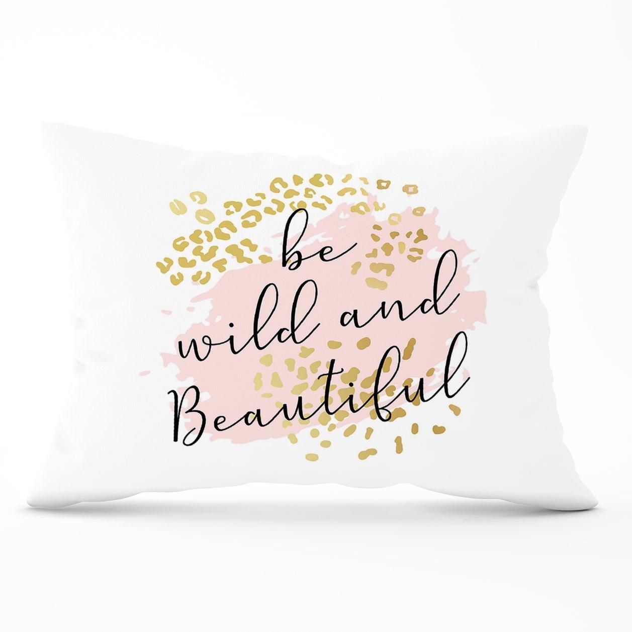 Warren Reed - Designer Be Wild & Beautiful Cushions in Pink