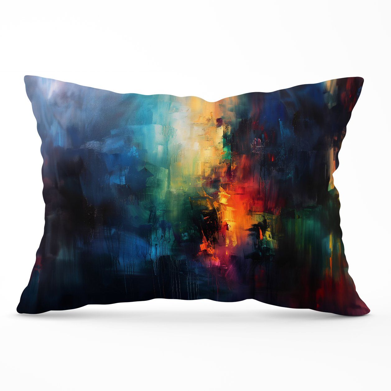 Warren Reed - Designer Colourful Chaos: Urban Dreamscape Cushions