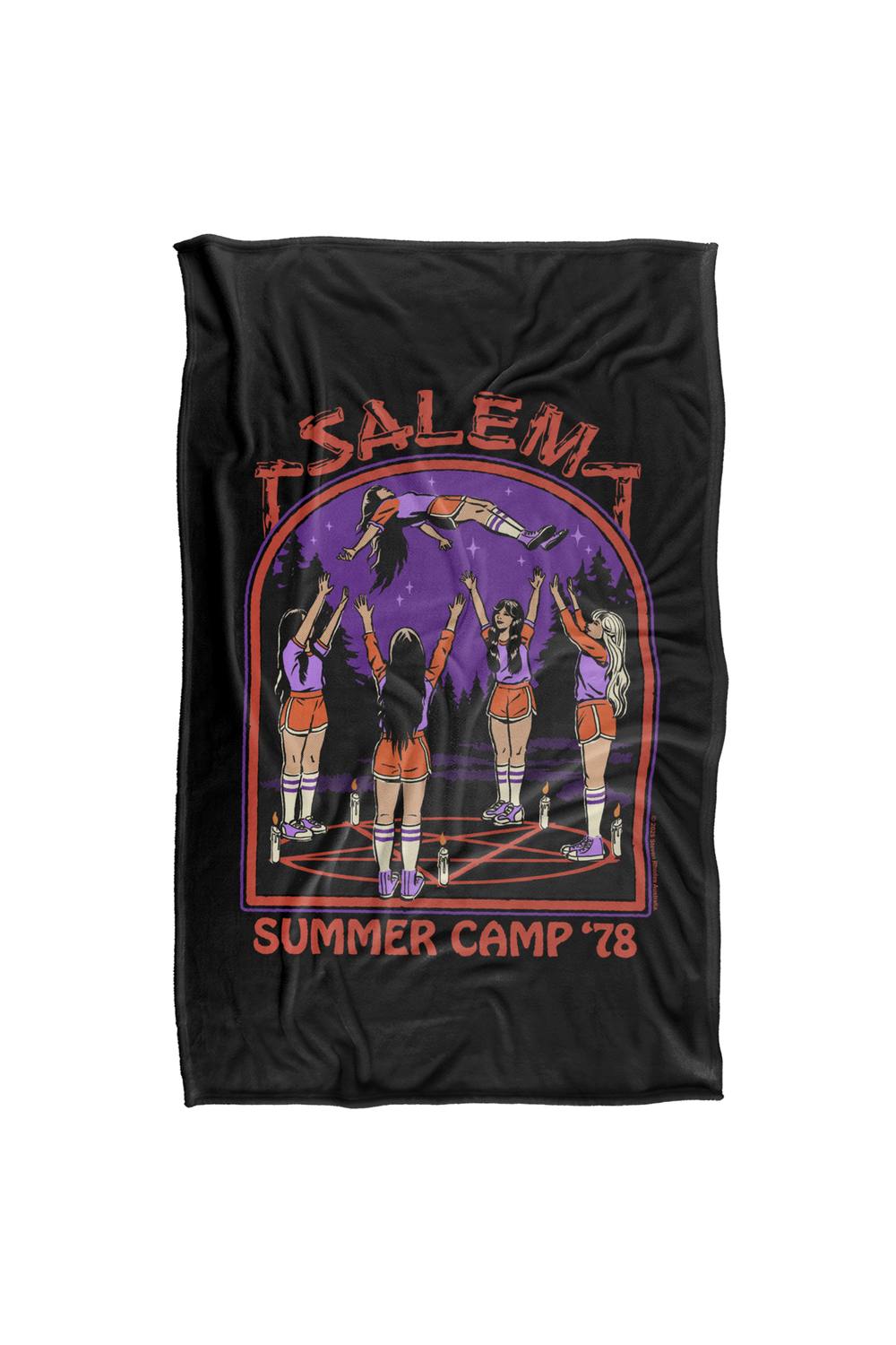 Steven Rhodes Salem Summer Camp Silky Touch Super Soft Throw Blanket