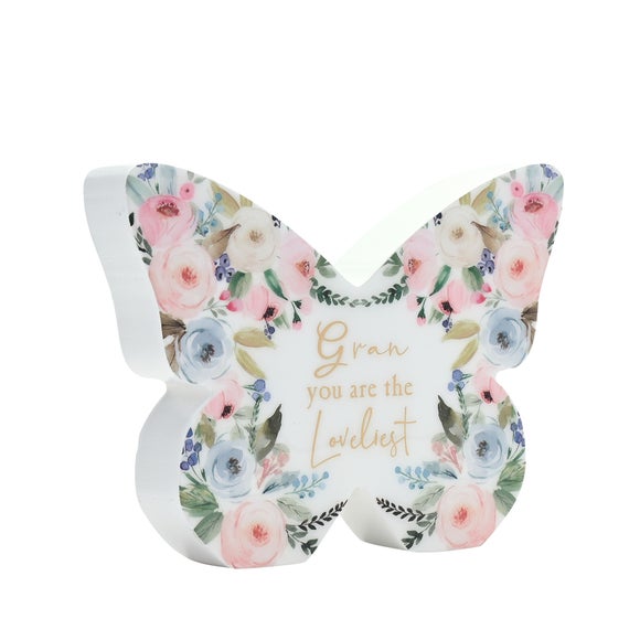 The Cottage Garden Gran Butterfly Plaque 2
