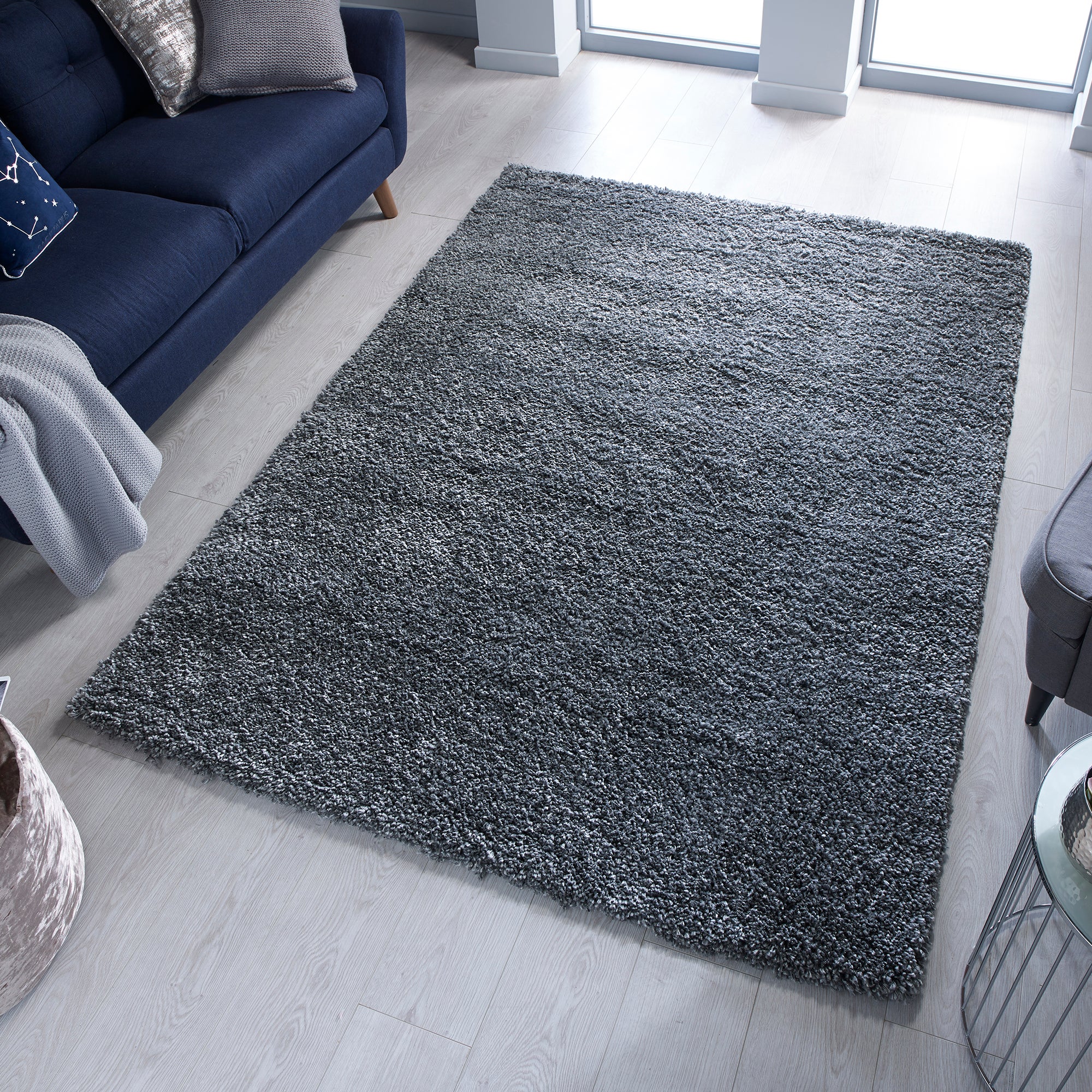 Sparks Shaggy Rug Sparks Anthracite