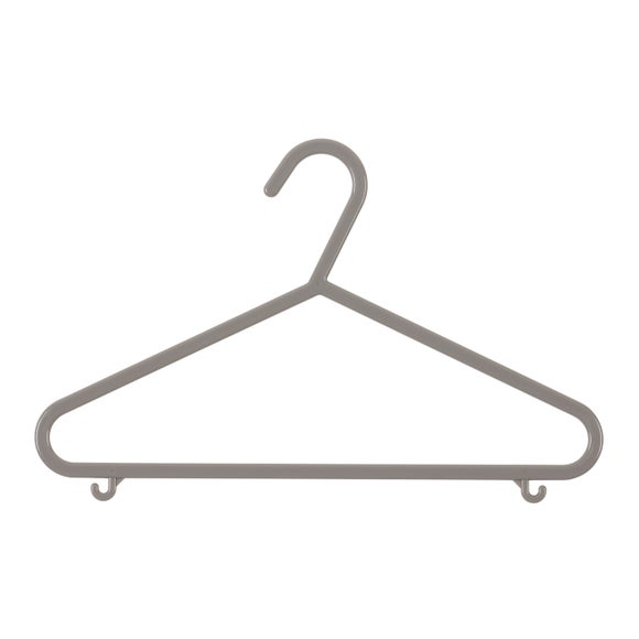 Set of 10 Kids Plastic Hangers 3