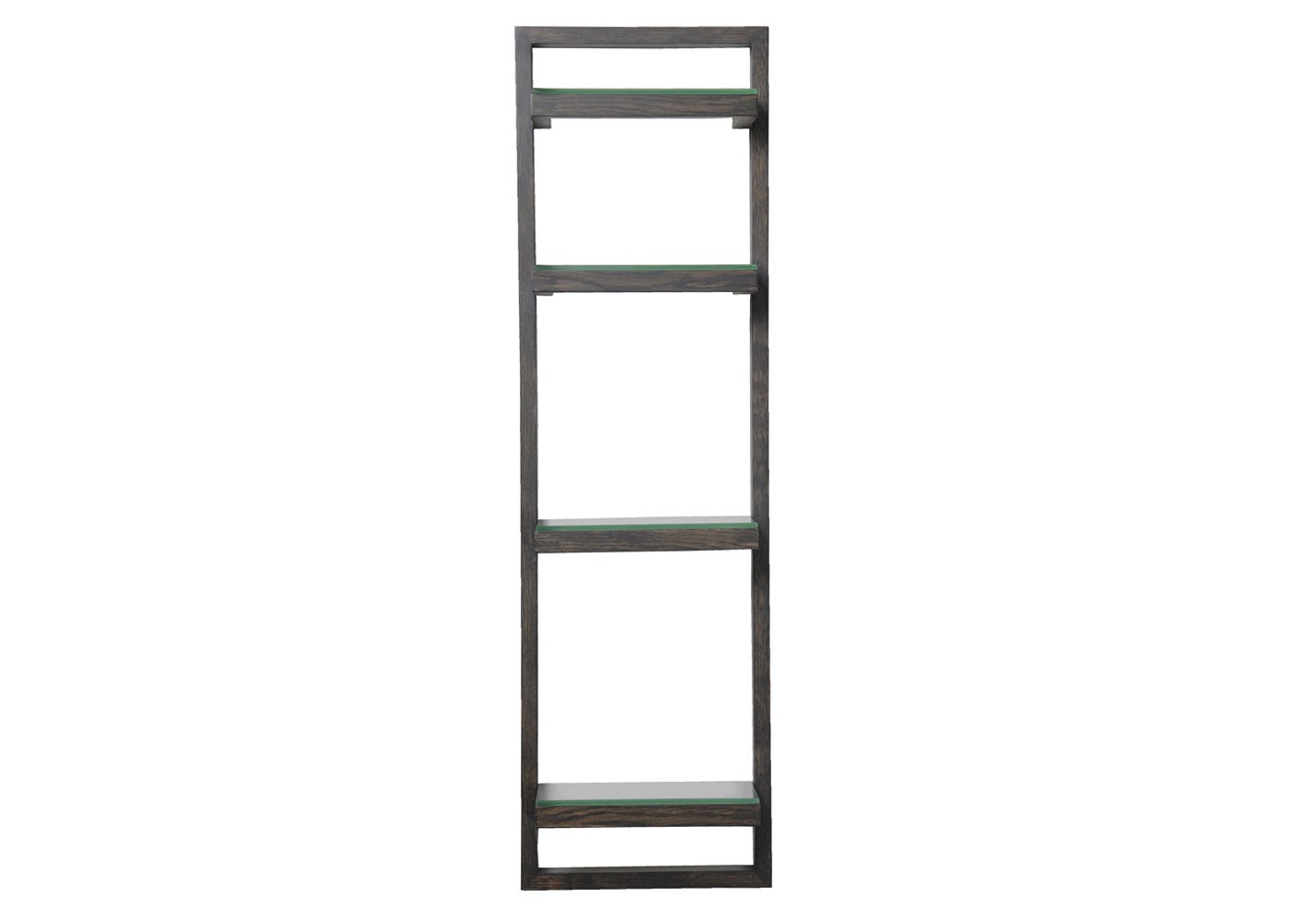 Wireworks Bathroom Wall Mounted Shelves Dark Oak