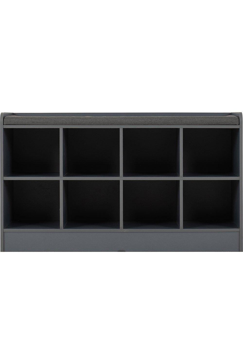 Seconique Portland Shoe Bench in Grey 3