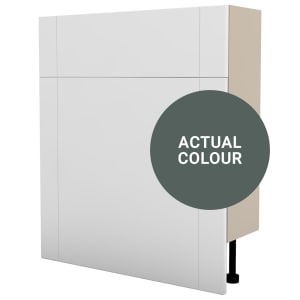 Duarti By Calypso Highwood 700mm Floor Reaching Slimline Toilet Unit - Woodland Green