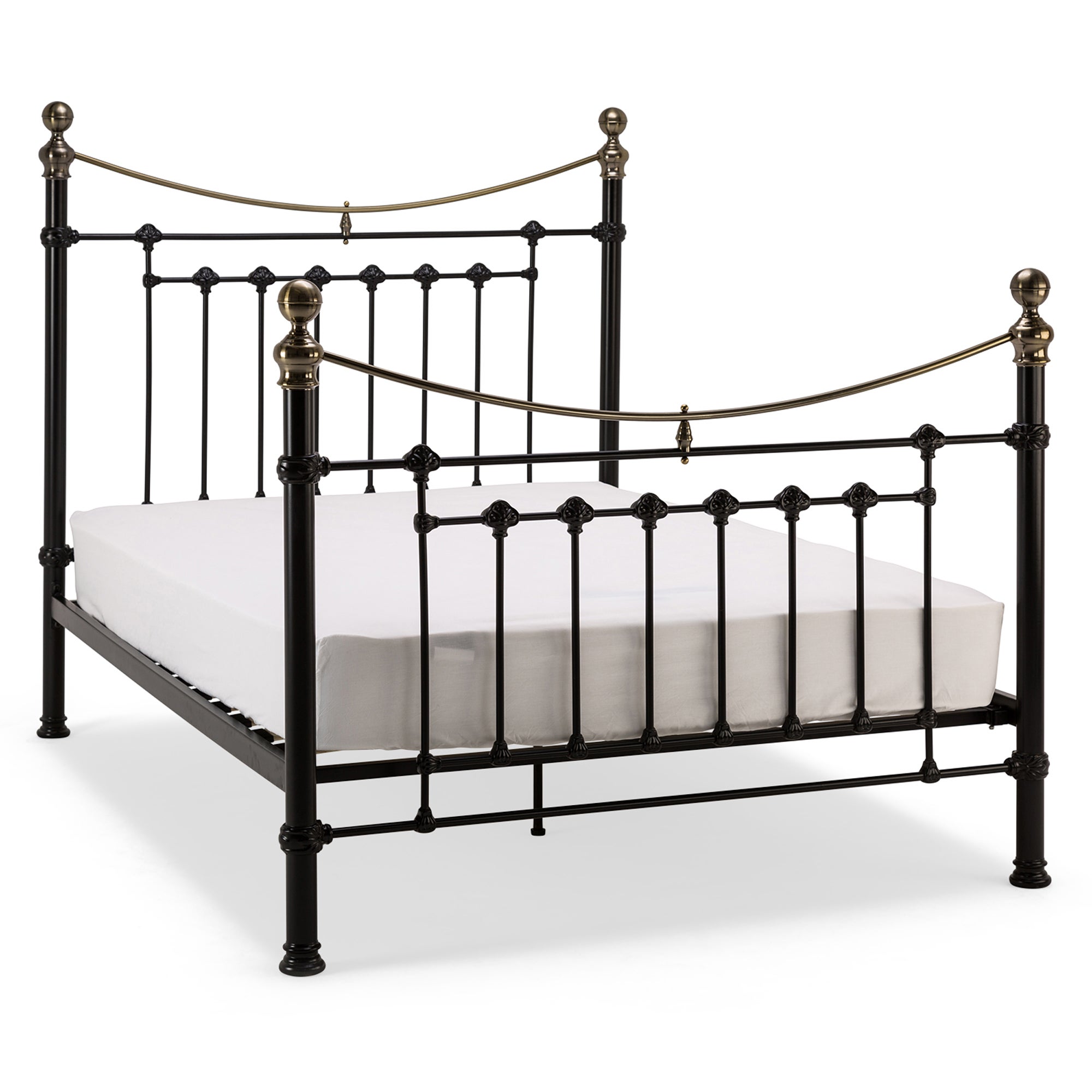 Evie Black Bed Frame Black