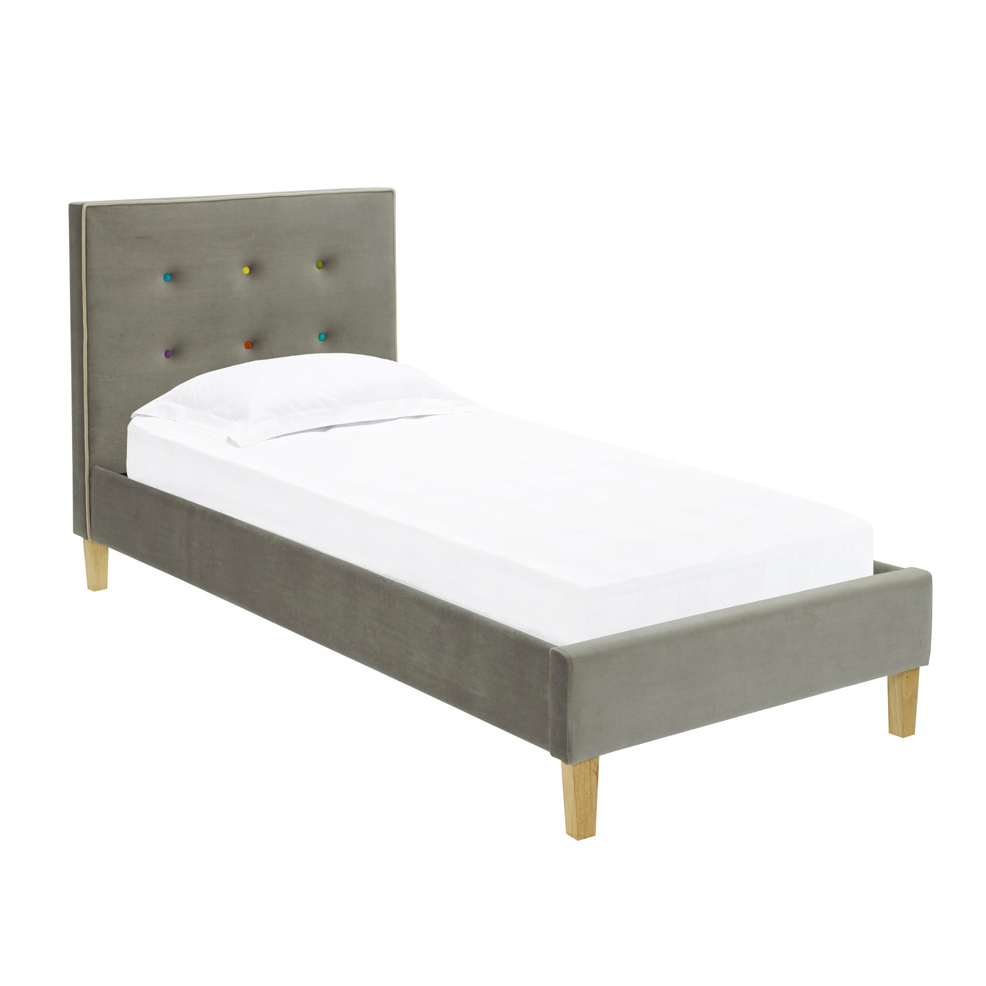 Camden Fabric Bed Frame Grey