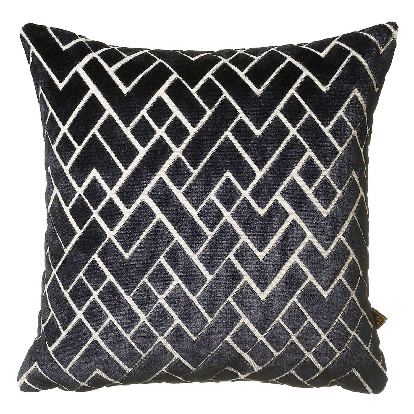 Fracture Cushion, Navy