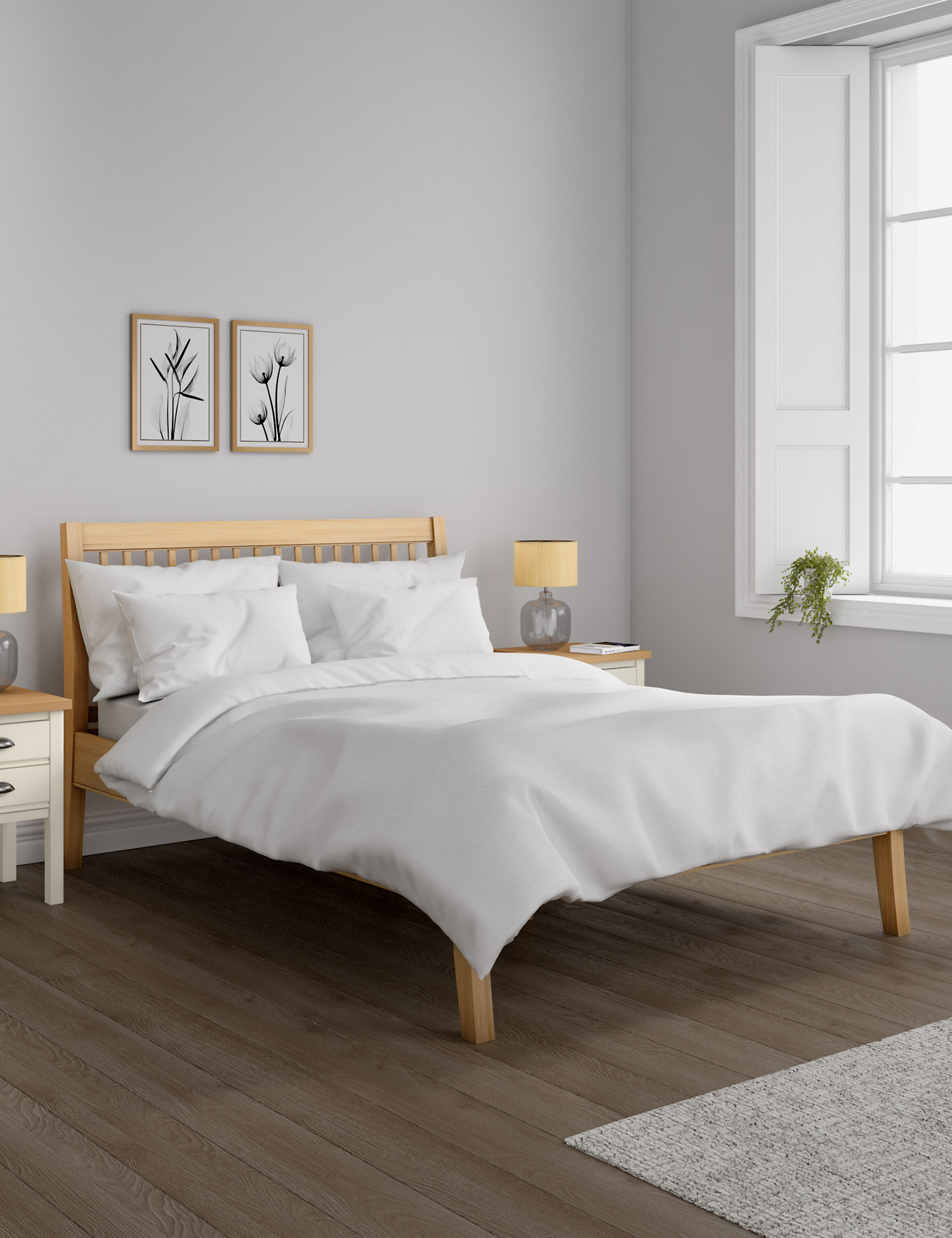 M&S Padstow Natural Bed