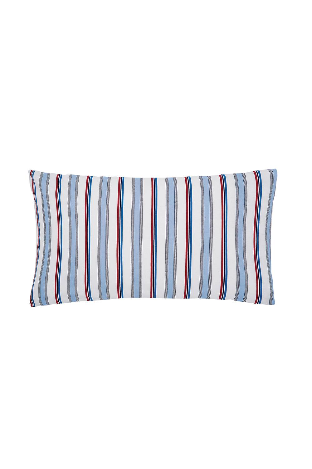 Helena Springfield 'Elwood Stripe' Cotton Cover Set in Blue 3