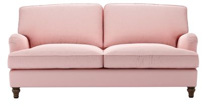 Bluebell 3 Seat Sofabed in Rhubarb Smart Cotton - sofa.com