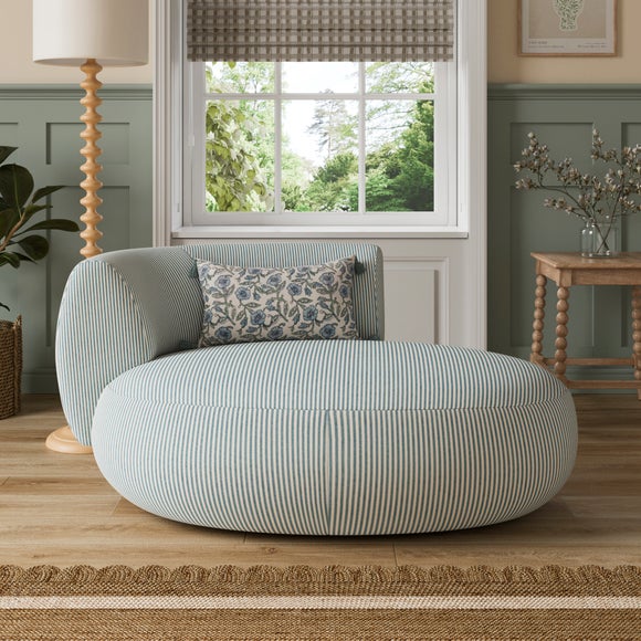 Lozenge Tiny Stripe Chaise Longue