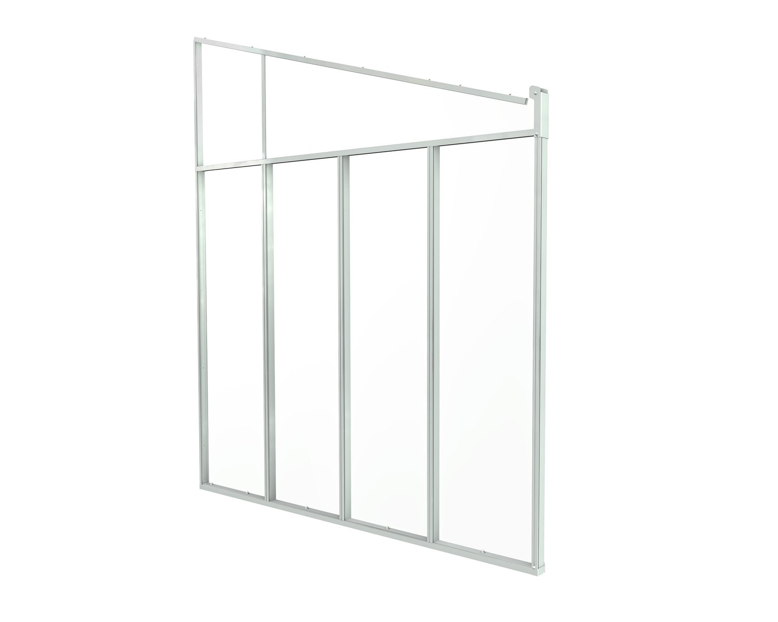 Palram Sierra 3m Patio Cover Side - White