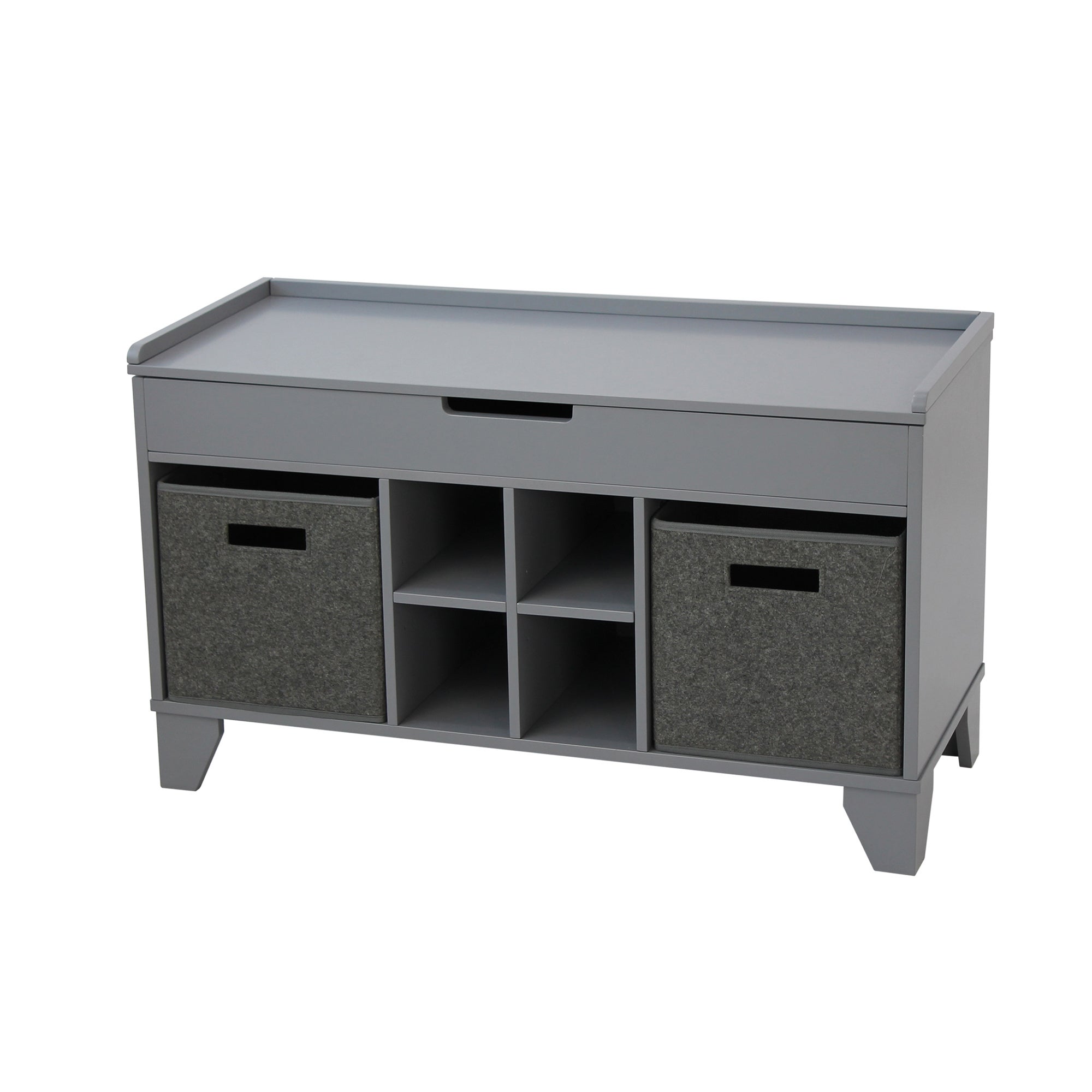 Huntingdon Hallway Storage Ottoman Grey