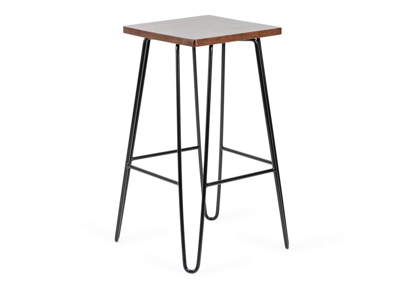 Heal's Brunel Bar Stool Dark Wood