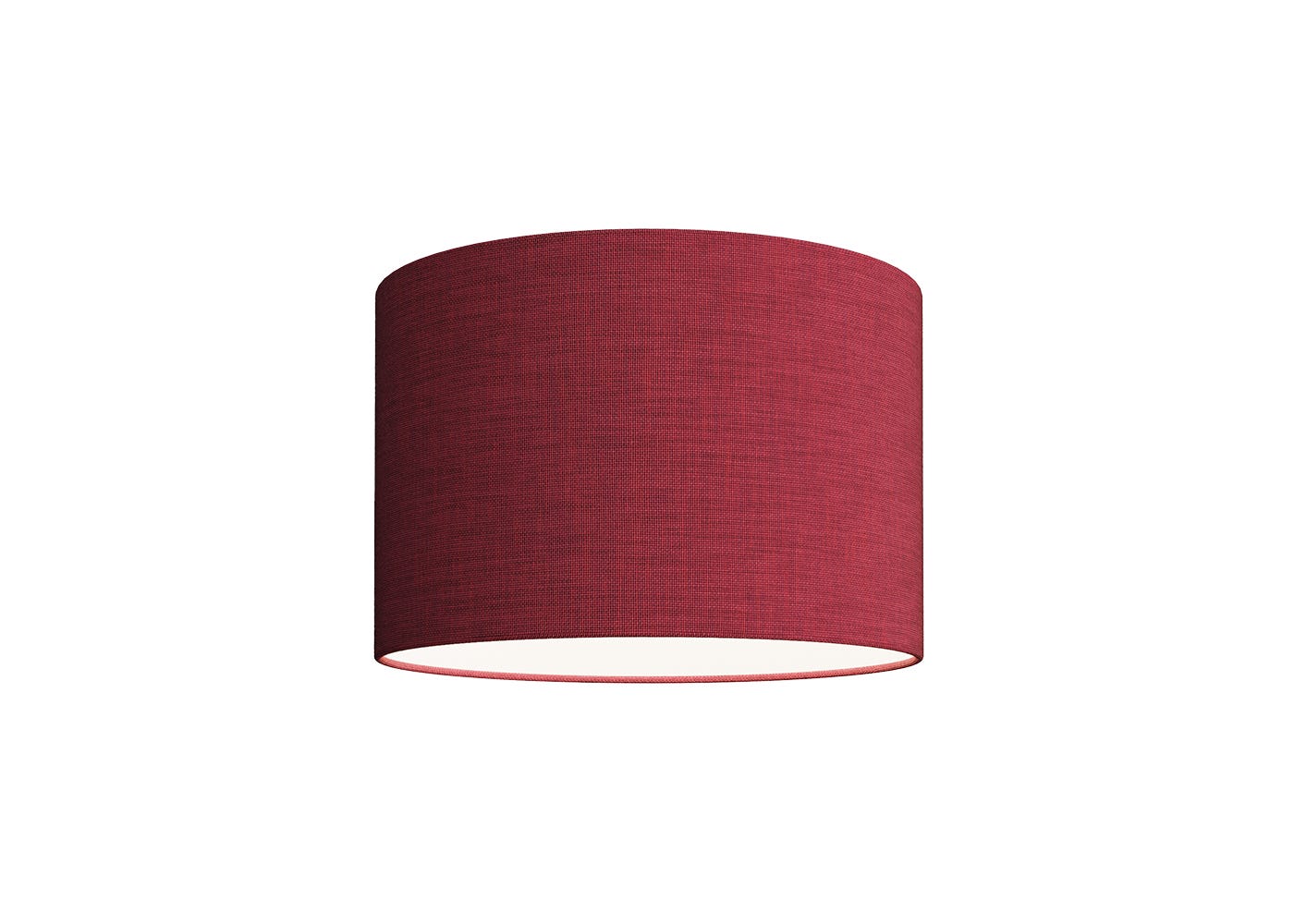 Shropshire Shades Telford Lampshade Raspberry Red 46 x 30cm